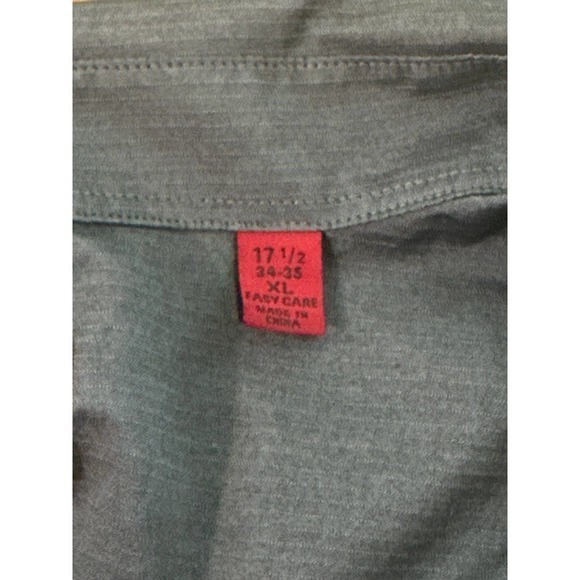 Alfani Shirt Mens XL Extra Large Button Up‎ Long Sleeve Shiny - Picture 5 of 8